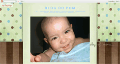 Desktop Screenshot of blogdopom.blogspot.com