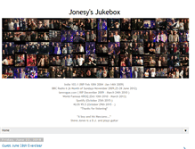 Tablet Screenshot of jonesysjukebox.blogspot.com