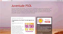 Desktop Screenshot of juventudepsol.blogspot.com