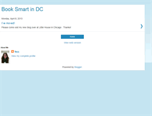Tablet Screenshot of booksmartgirl.blogspot.com