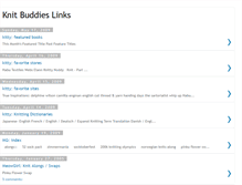 Tablet Screenshot of linksknitbuddies.blogspot.com