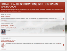 Tablet Screenshot of info-sehat-kita.blogspot.com