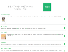 Tablet Screenshot of deathbykerning.blogspot.com