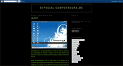 Desktop Screenshot of miblog-especialcomputadora.blogspot.com