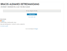Tablet Screenshot of detresmanzanas.blogspot.com