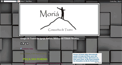 Desktop Screenshot of companhiadeteatromoria.blogspot.com