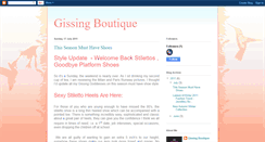 Desktop Screenshot of gissingboutique.blogspot.com