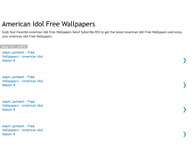 Tablet Screenshot of american-idol-free-wallpapers.blogspot.com