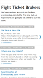 Mobile Screenshot of fightticketbrokers.blogspot.com