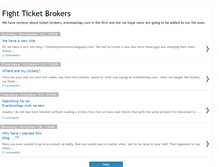 Tablet Screenshot of fightticketbrokers.blogspot.com