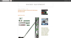 Desktop Screenshot of hockey-equipment-4u.blogspot.com