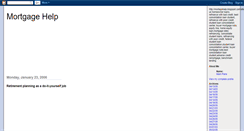 Desktop Screenshot of mortagehelp.blogspot.com