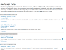 Tablet Screenshot of mortagehelp.blogspot.com