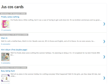 Tablet Screenshot of juscosscards.blogspot.com