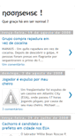 Mobile Screenshot of noonsense.blogspot.com