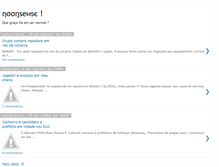 Tablet Screenshot of noonsense.blogspot.com