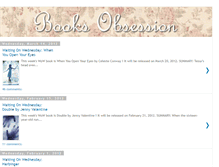 Tablet Screenshot of booksobsession.blogspot.com
