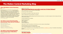 Desktop Screenshot of motioncontrolmarketing.blogspot.com