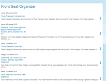 Tablet Screenshot of front-seat-organizer.blogspot.com