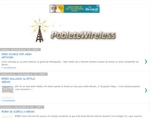 Tablet Screenshot of pobletewireless.blogspot.com