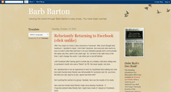 Desktop Screenshot of barbbarton.blogspot.com