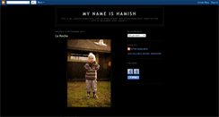 Desktop Screenshot of hamishhamelinck.blogspot.com