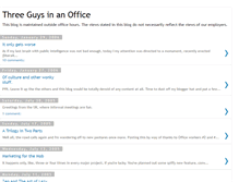 Tablet Screenshot of 3officeworkers.blogspot.com