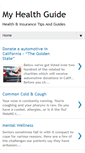 Mobile Screenshot of myhealth-guide.blogspot.com