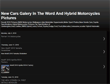 Tablet Screenshot of newcarsgaleryintheword.blogspot.com
