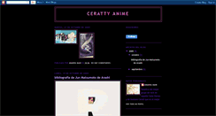 Desktop Screenshot of cerattyanimemanga.blogspot.com