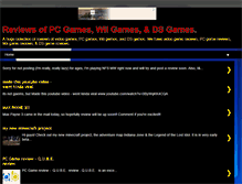 Tablet Screenshot of my-video-games.blogspot.com