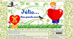 Desktop Screenshot of juliomeugrandeamor.blogspot.com