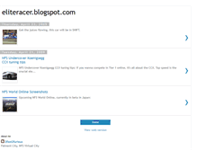 Tablet Screenshot of eliteracer.blogspot.com