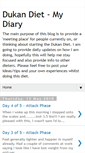 Mobile Screenshot of my-dukan-diet.blogspot.com