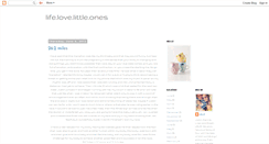 Desktop Screenshot of lifelovelillian.blogspot.com