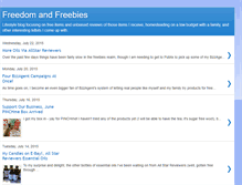Tablet Screenshot of freedomfreebies.blogspot.com