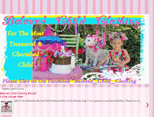 Tablet Screenshot of belovedchildclothing.blogspot.com