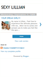 Mobile Screenshot of cuttielillian.blogspot.com