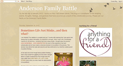 Desktop Screenshot of beckyandjustinanderson.blogspot.com