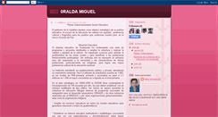 Desktop Screenshot of oraldamiguel.blogspot.com