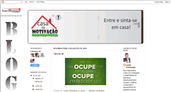 Desktop Screenshot of casadamotivacao.blogspot.com