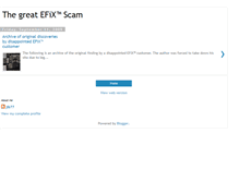 Tablet Screenshot of efixscam.blogspot.com