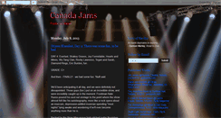 Desktop Screenshot of canada-jams.blogspot.com