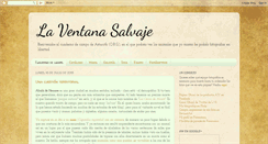 Desktop Screenshot of laventanasalvaje.blogspot.com