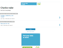 Tablet Screenshot of chanko.blogspot.com