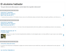 Tablet Screenshot of elalcalainohablador.blogspot.com