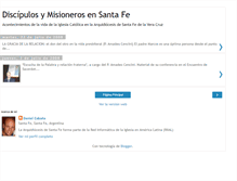 Tablet Screenshot of discipuloymisionero.blogspot.com
