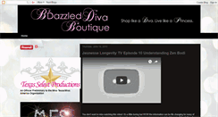 Desktop Screenshot of bdazzleddiva.blogspot.com