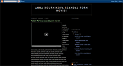 Desktop Screenshot of kournikovamovie.blogspot.com