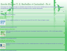 Tablet Screenshot of escolaelcione-castanhal.blogspot.com